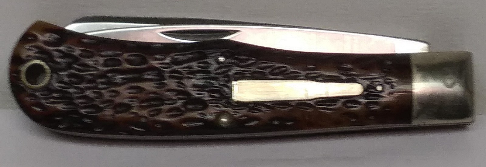VINTAGE REMINGTON R1123 TRAPPER «AUTHORIZED REPRODUCTION» 2 BLADE POCKET KNIFE