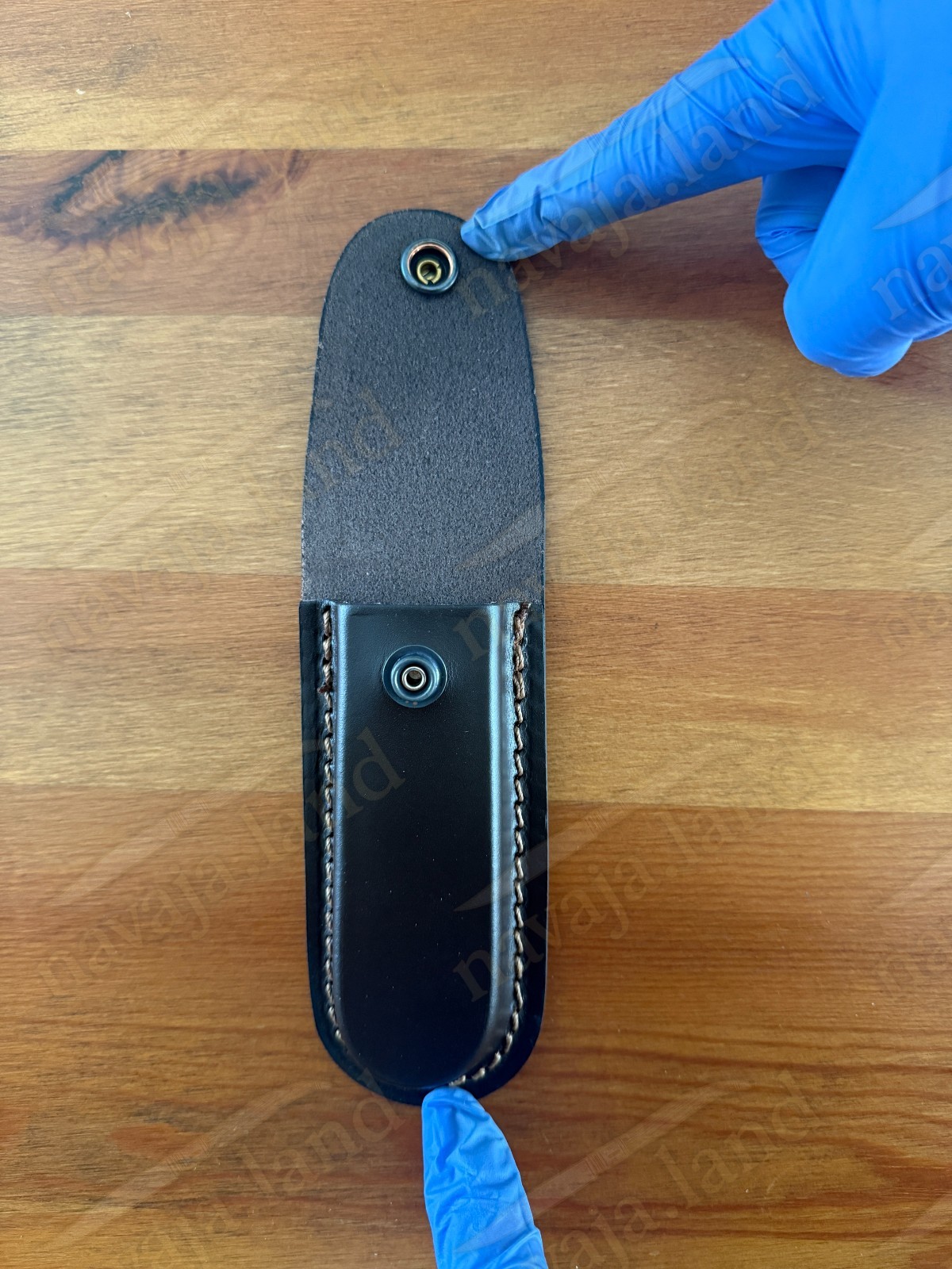 Joker Medium Brown Leather Sheath – 5.5″ x 1.57″ (140 mm x 40 mm)