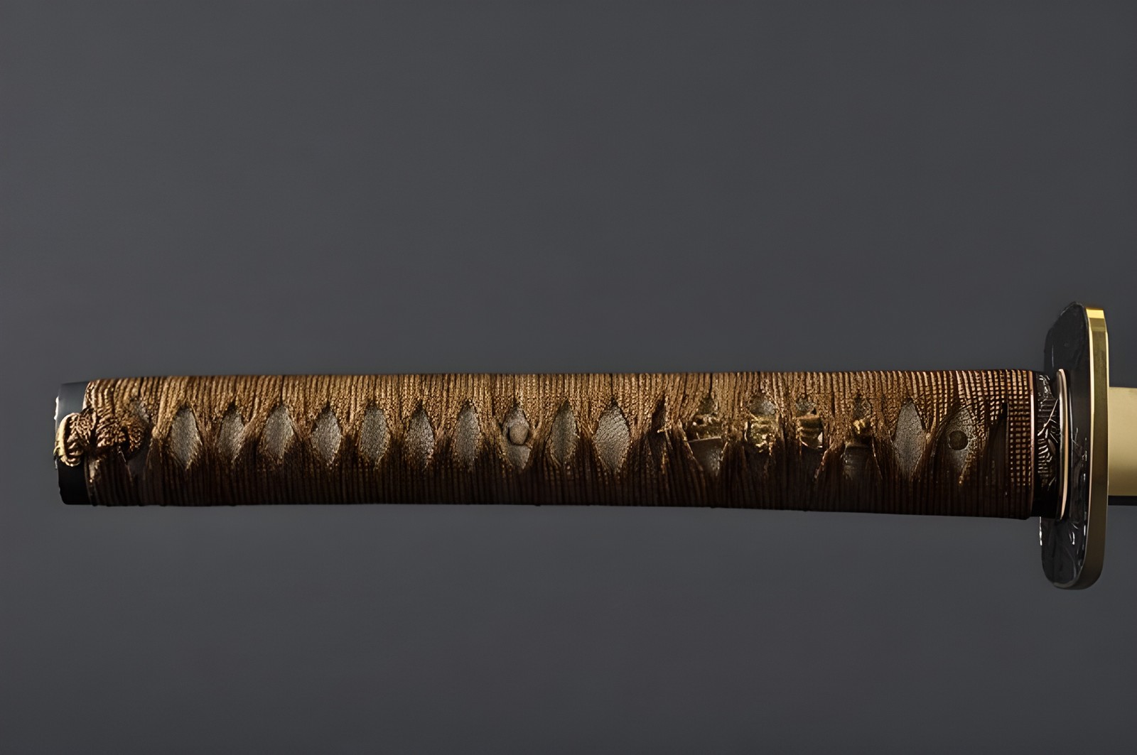 Warrior Fuji Wakizashi – unknown Hand Forged Clay Tempered Full Tang