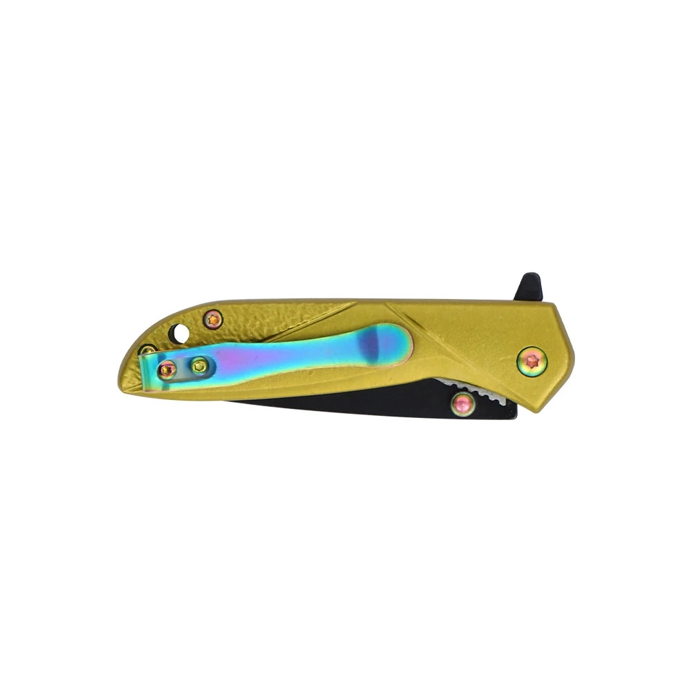 MTech Spring Assisted Knife w/Anodized Aluminum Handle and Pocket Clip