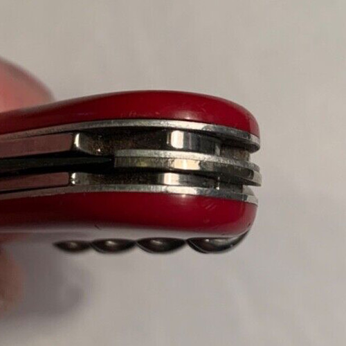 Vintage Victorinox Knife with double Clip Point Blades *NONE ON EBAY LIKE THIS*