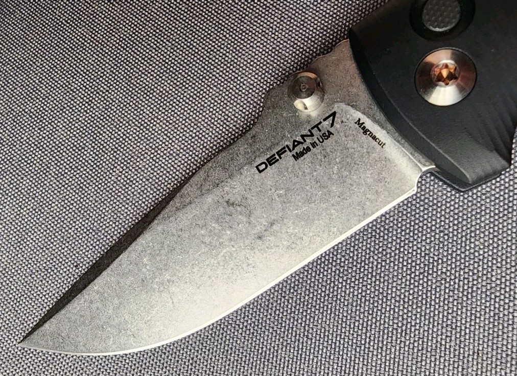NEW! Defiant 7 / Les George – Talos – Manual Button Lock & MagnaCut Blade 🌟
