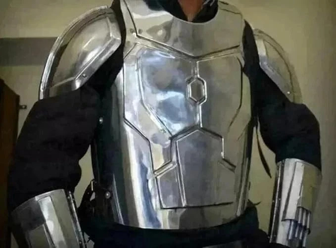 Mandalorian-Beskar-Armor Mando Fighting Armor Suit LARP Mandalorian Costume