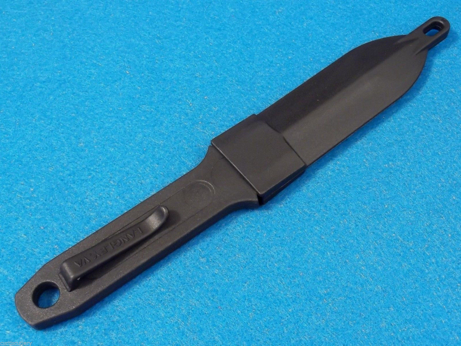 CIA Sticker Neck Knife M4259 non-metal polycarbonate double edge dagger 7″