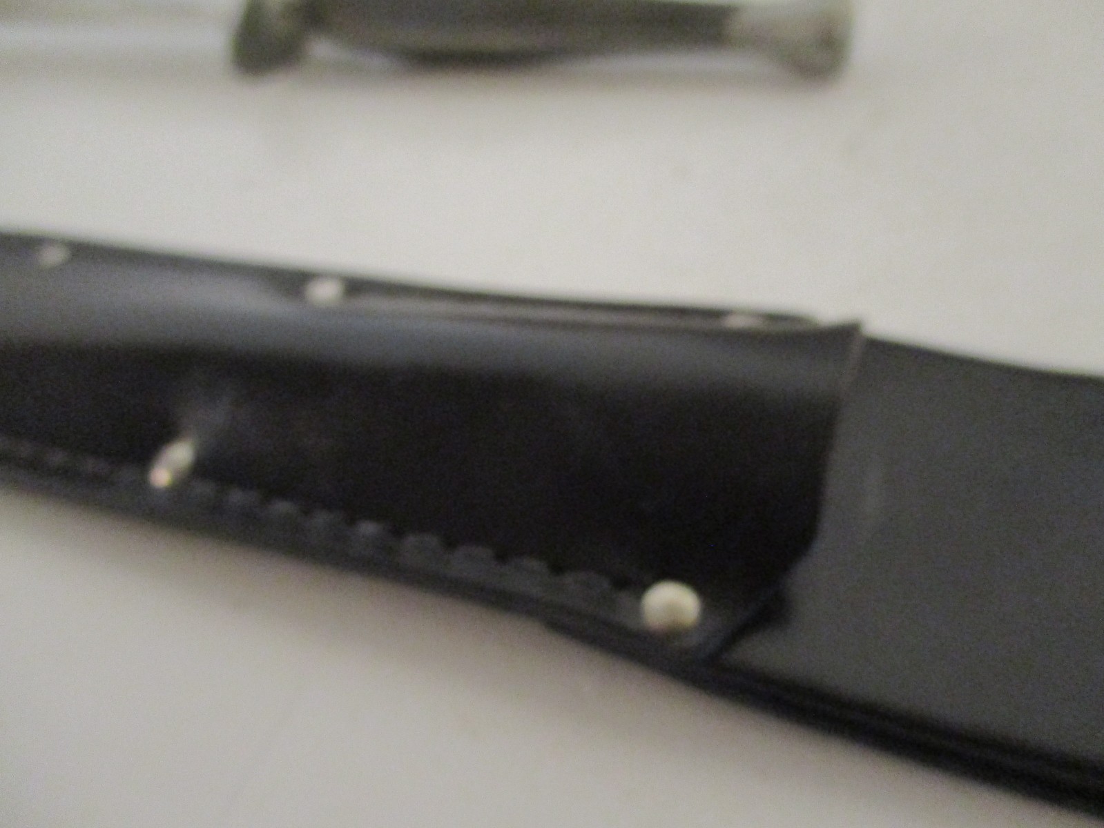 Camillus USMC Marine Raider Stiletto WWII 1990 Reproduction w/Sheath in Box