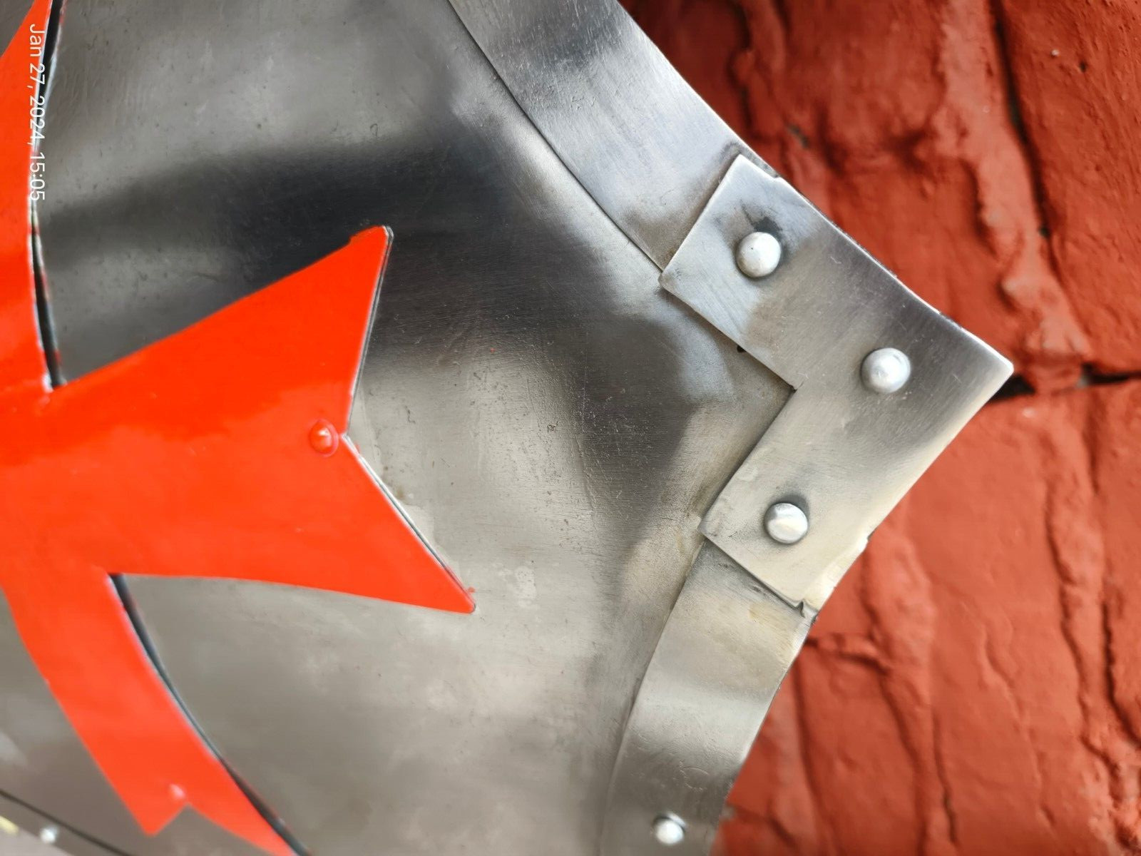 Medieval Knight Cross Battle Armour shield Templar COSPLAY Larp shield