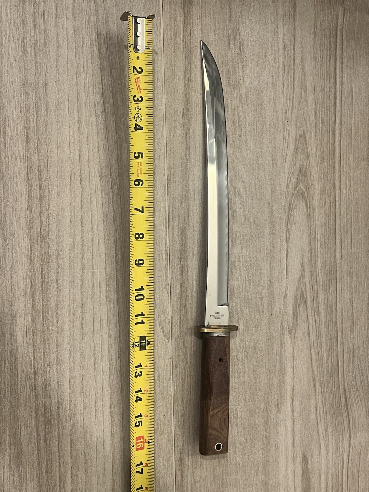 Large Tanto Knife MFG United In Original Box