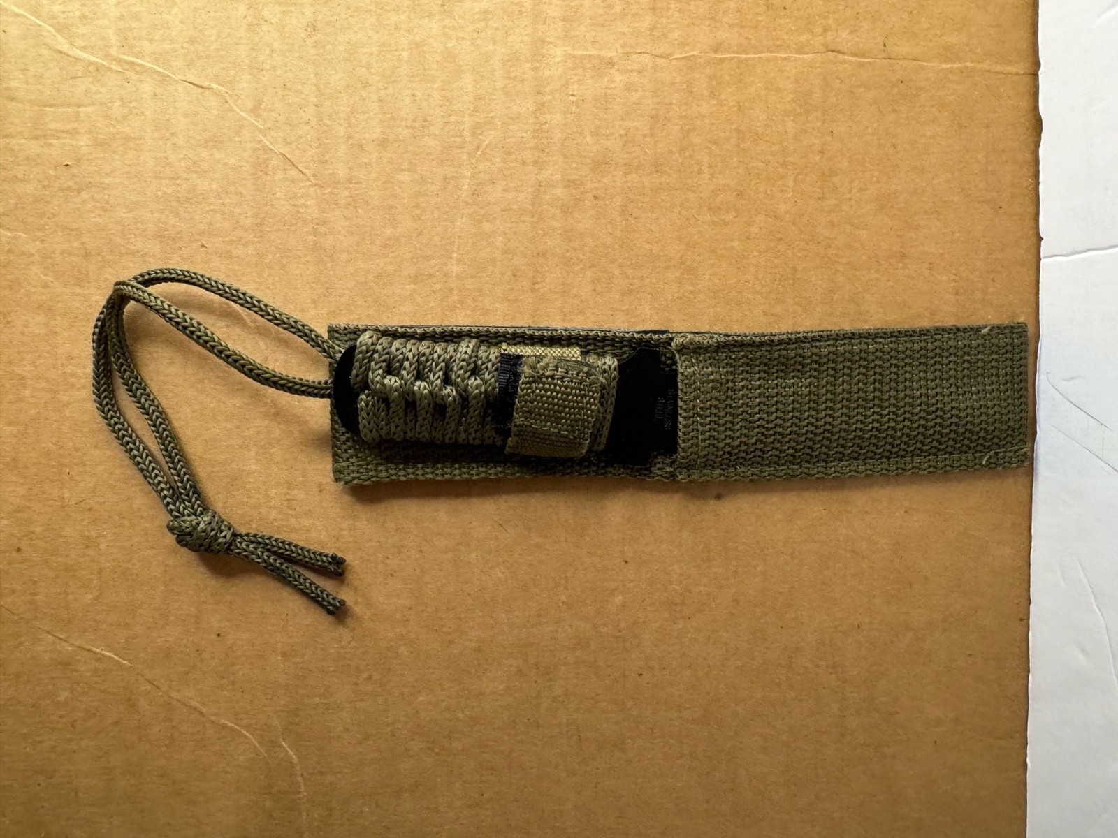Survivor Fixed Blade Tactical Knife with Cord Wrapped Handle and Sheath