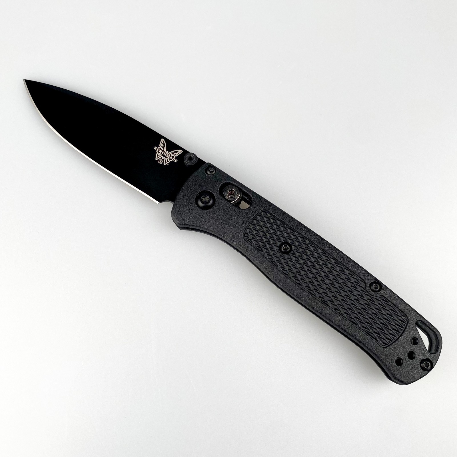 Benchmade 535BK-2 Bugout Knife Black CF-Elite Handle S30V Folding Knife
