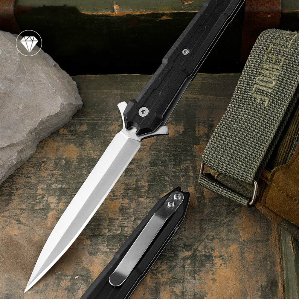 Spring Assisted Folding Knife Tactical Survival Hunting Camping Military Knives