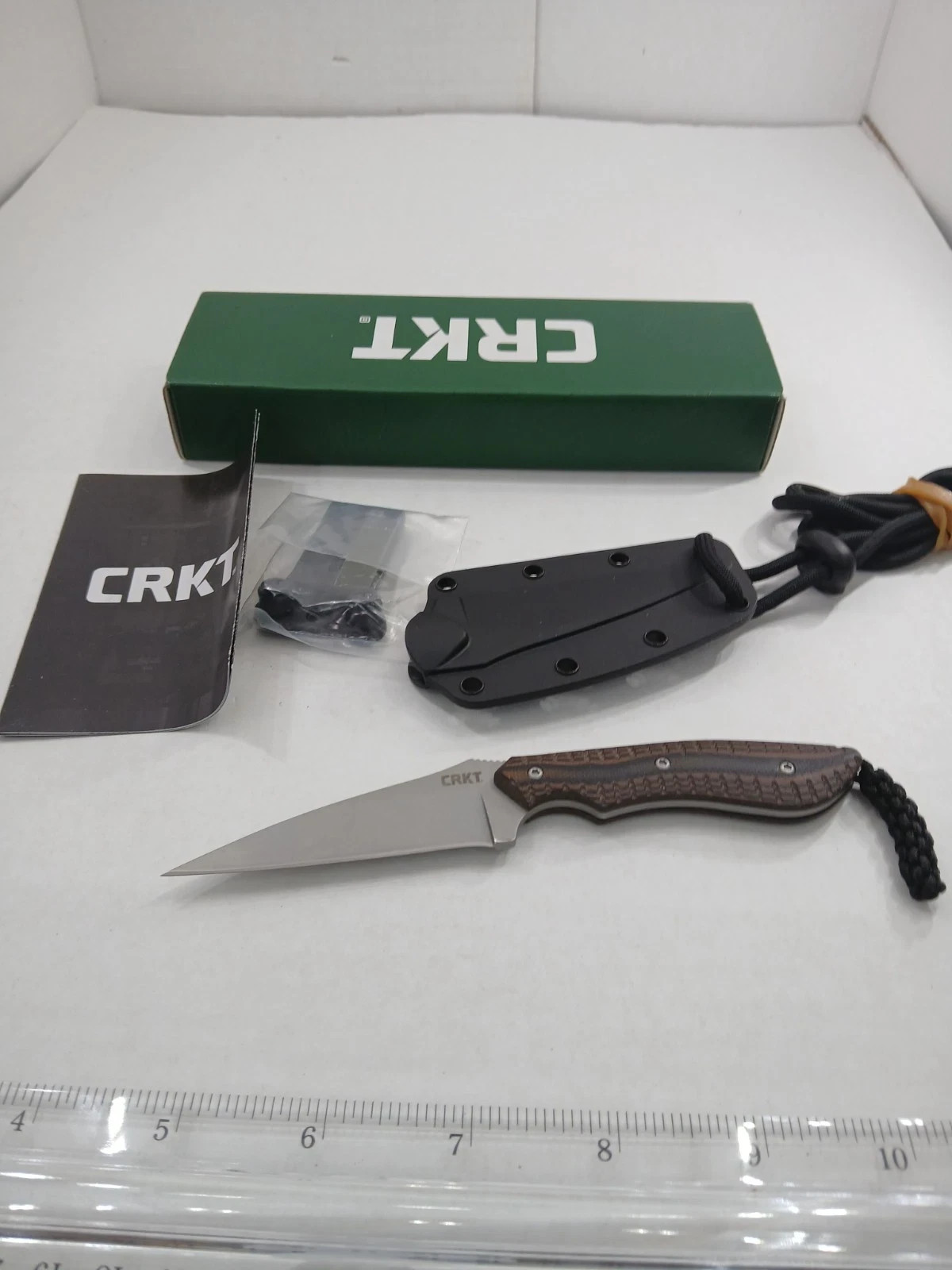 CRKT S.P.E.W. Knife Small Pocket Everyday Wharncliffe (3″ Bead Blast) 2388 New