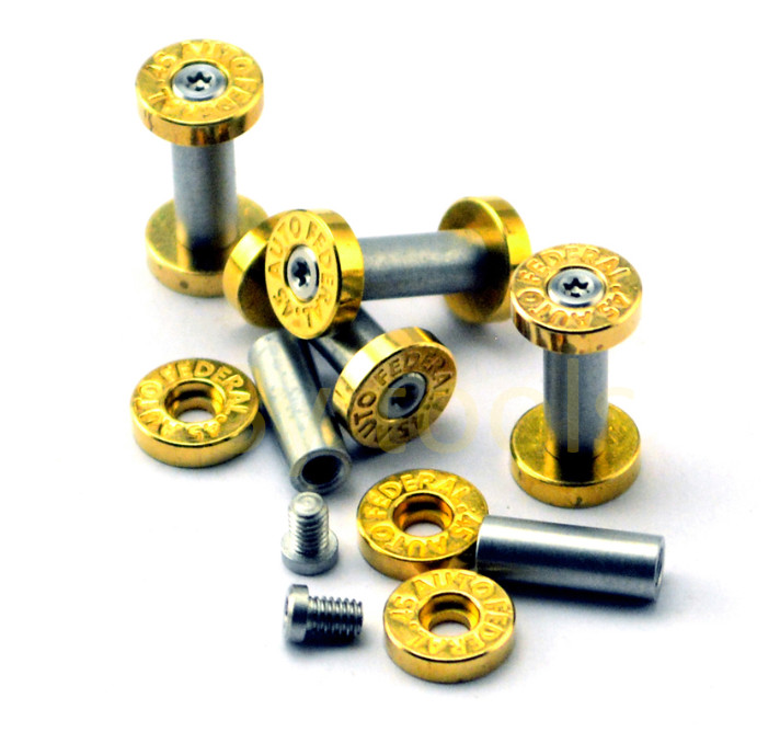 Handle 10PC Screws Nuts Knife Handle Steel Rivets DIY Knife Pins Bolts Rivets