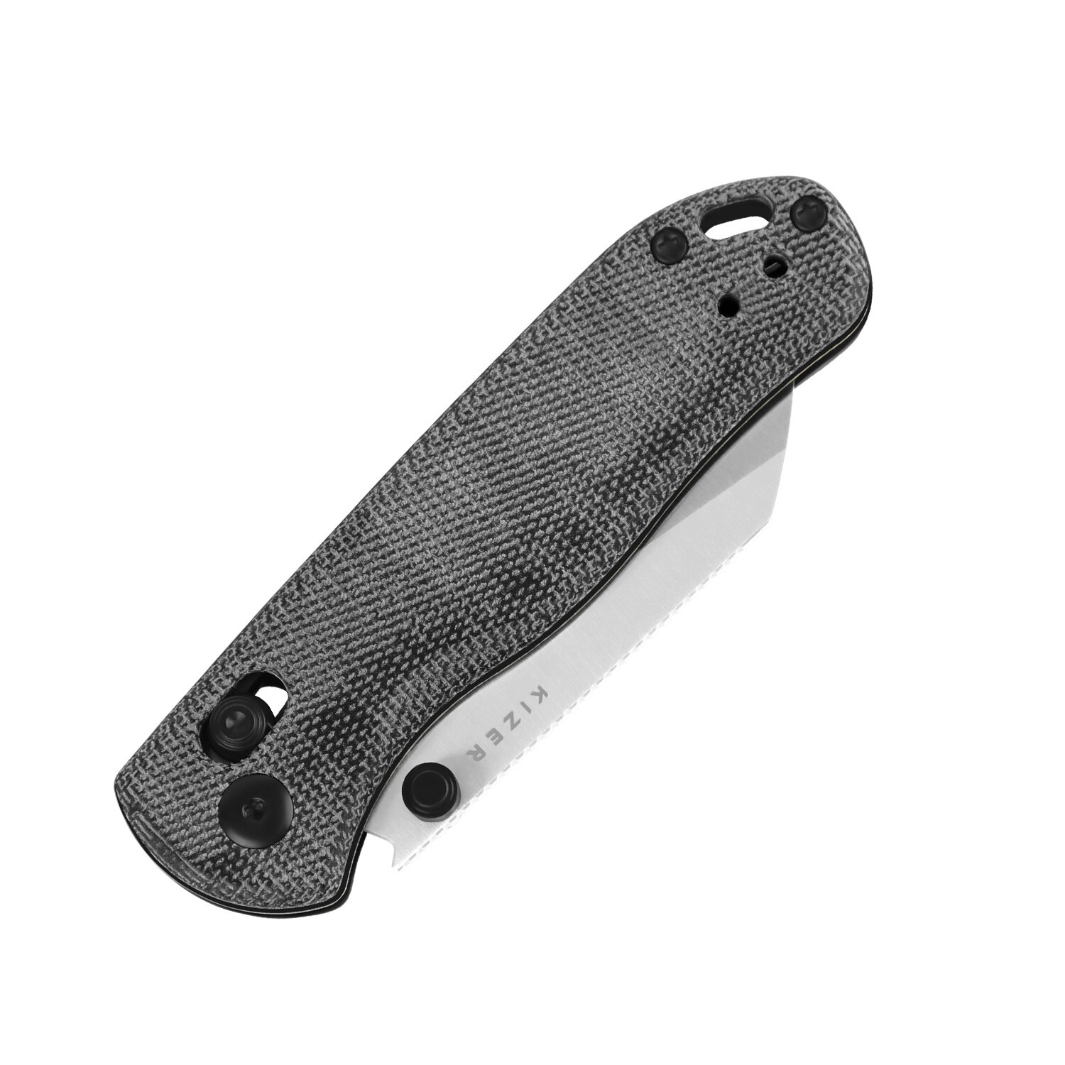 Kizer Drop Bear 2 Folding Pocket Knife Nitro-V Blade Micarta Handle V3619.2KS1