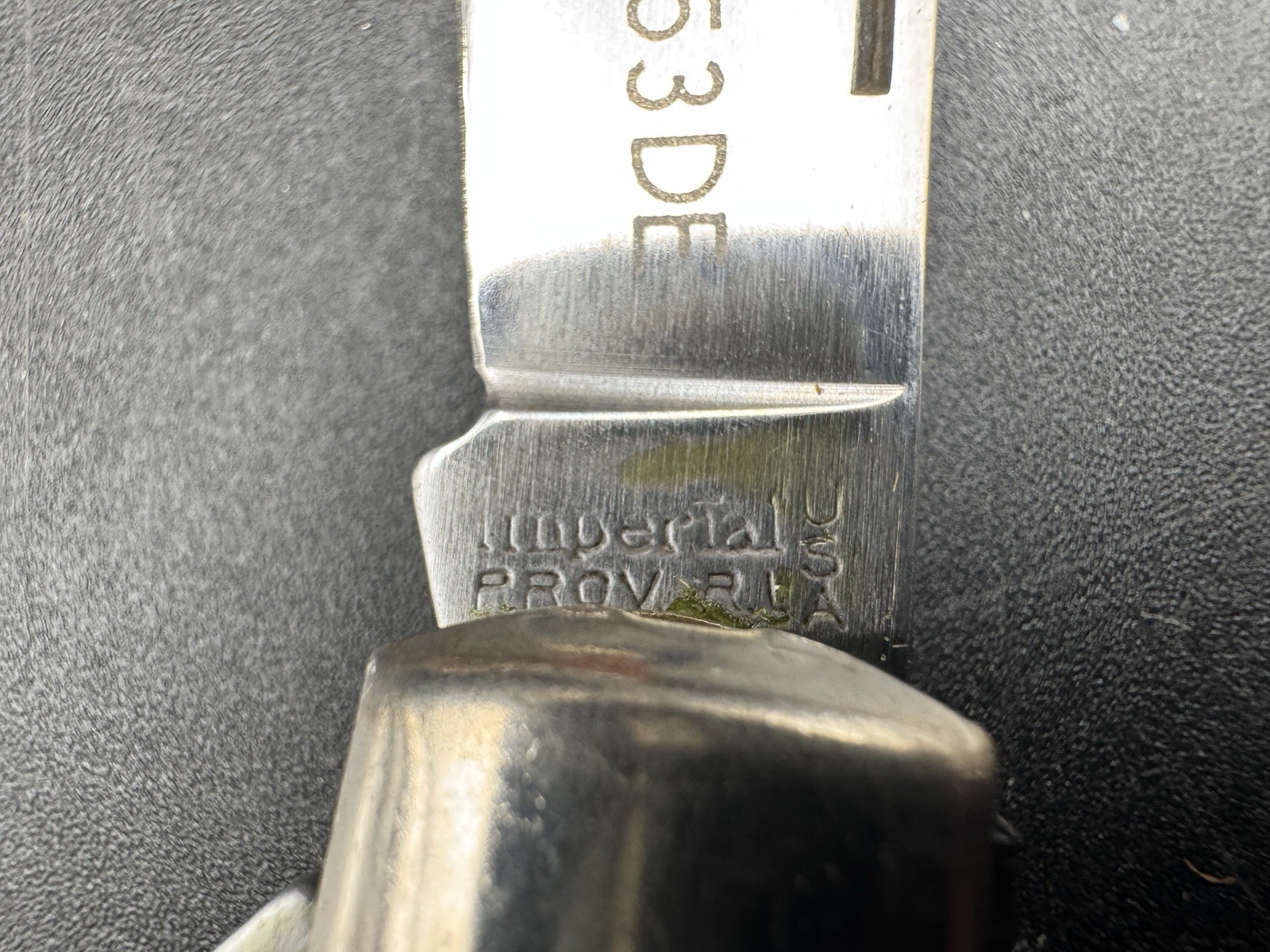 NEW VTG Imperial USA DE Diamond Edge Folding 2 Blade Barlow Pocket Jack Knife