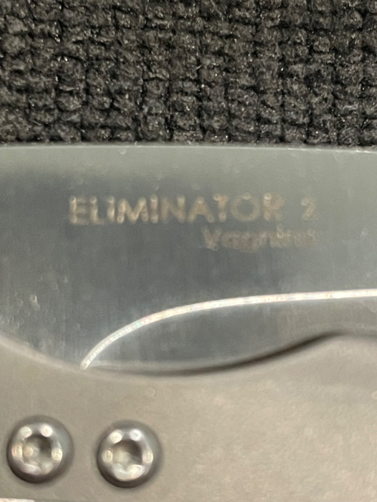 Kizer Eliminator 2- Titanium scales w/ CPM S35VN steel