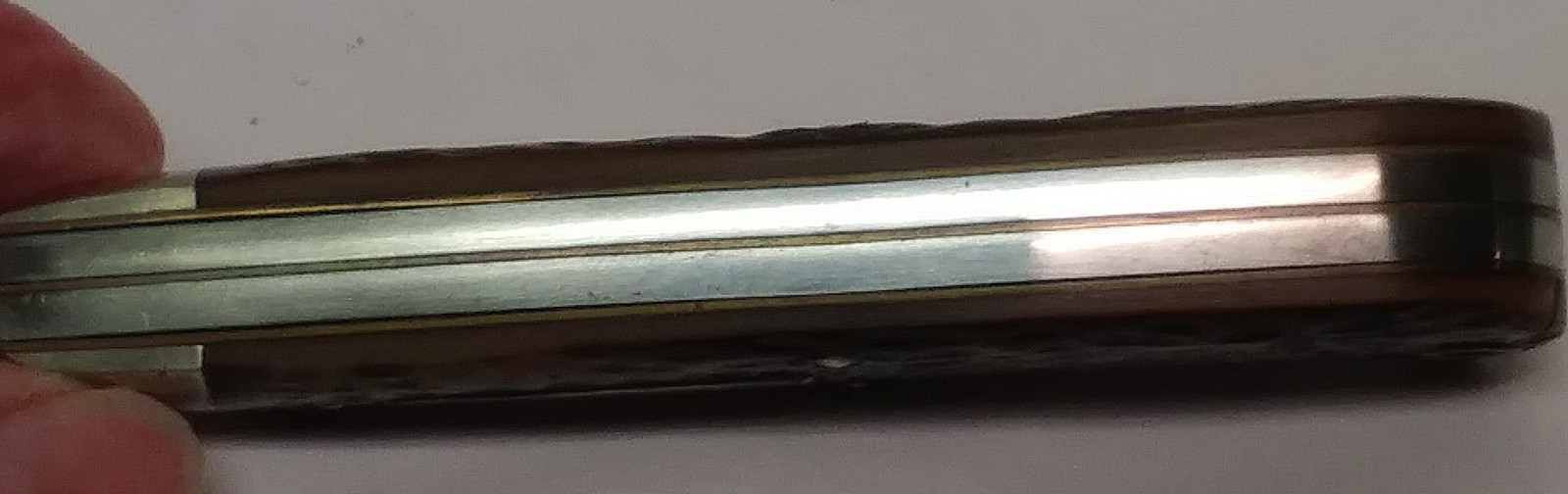 VINTAGE REMINGTON R1123 TRAPPER «AUTHORIZED REPRODUCTION» 2 BLADE POCKET KNIFE