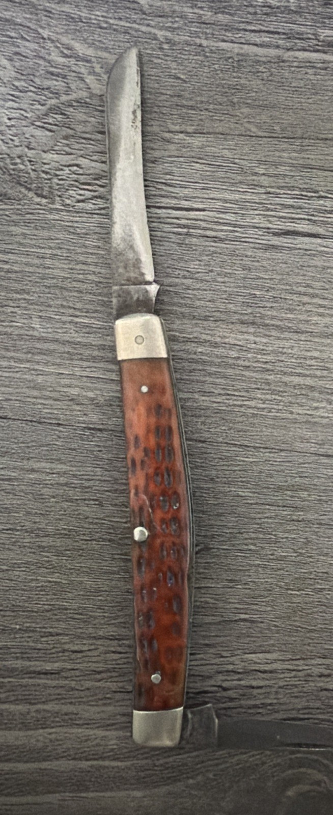 Knife Case XX Red Bone Texas Jack Knife 1940-64 VG