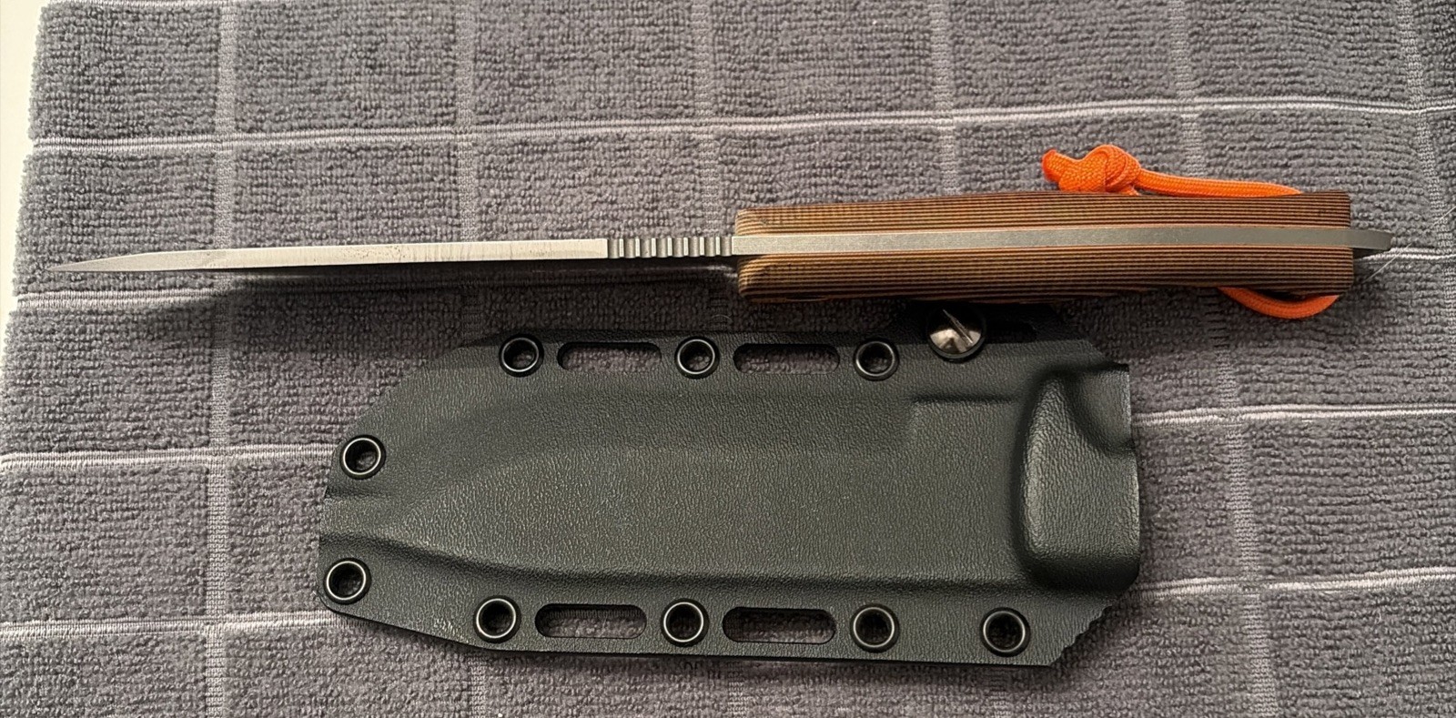 Architect Field Buddy 5.5″ TKC Fixed Blade Looks Unused Made By TOPS