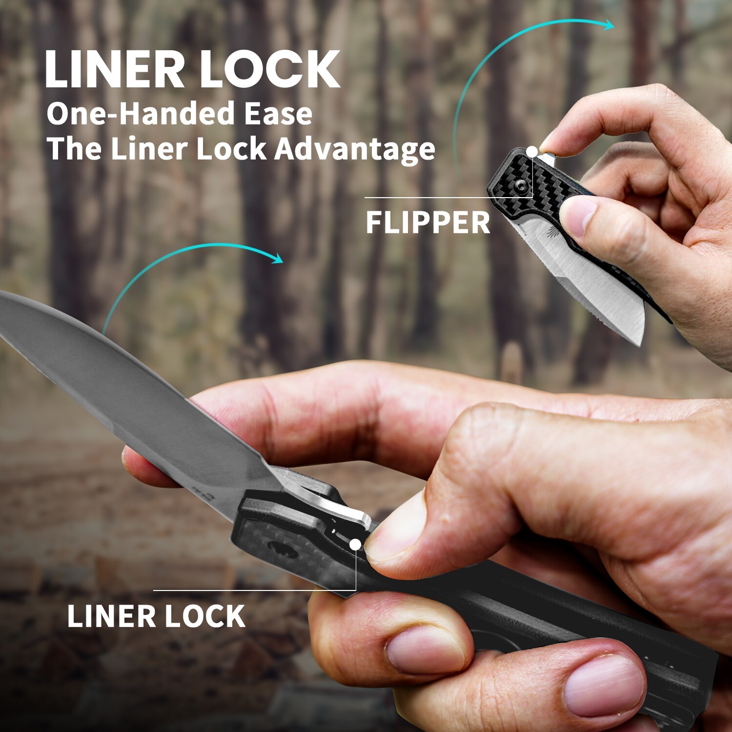 Kizer Nice Guy Drop Point Folding Pocket Knife 154CM Blade G10 Carbon Handle