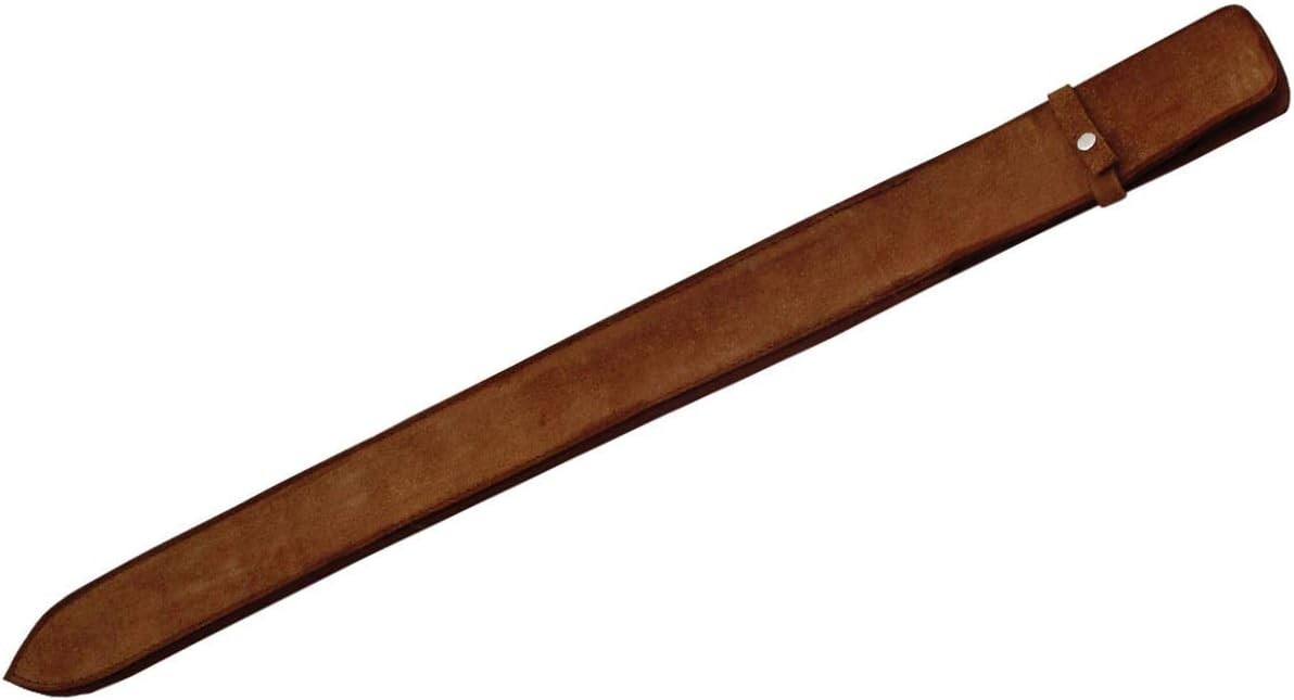 50″ Giant Zwei-Hander Medieval Great Sword Kris Blade + Leather Sheath