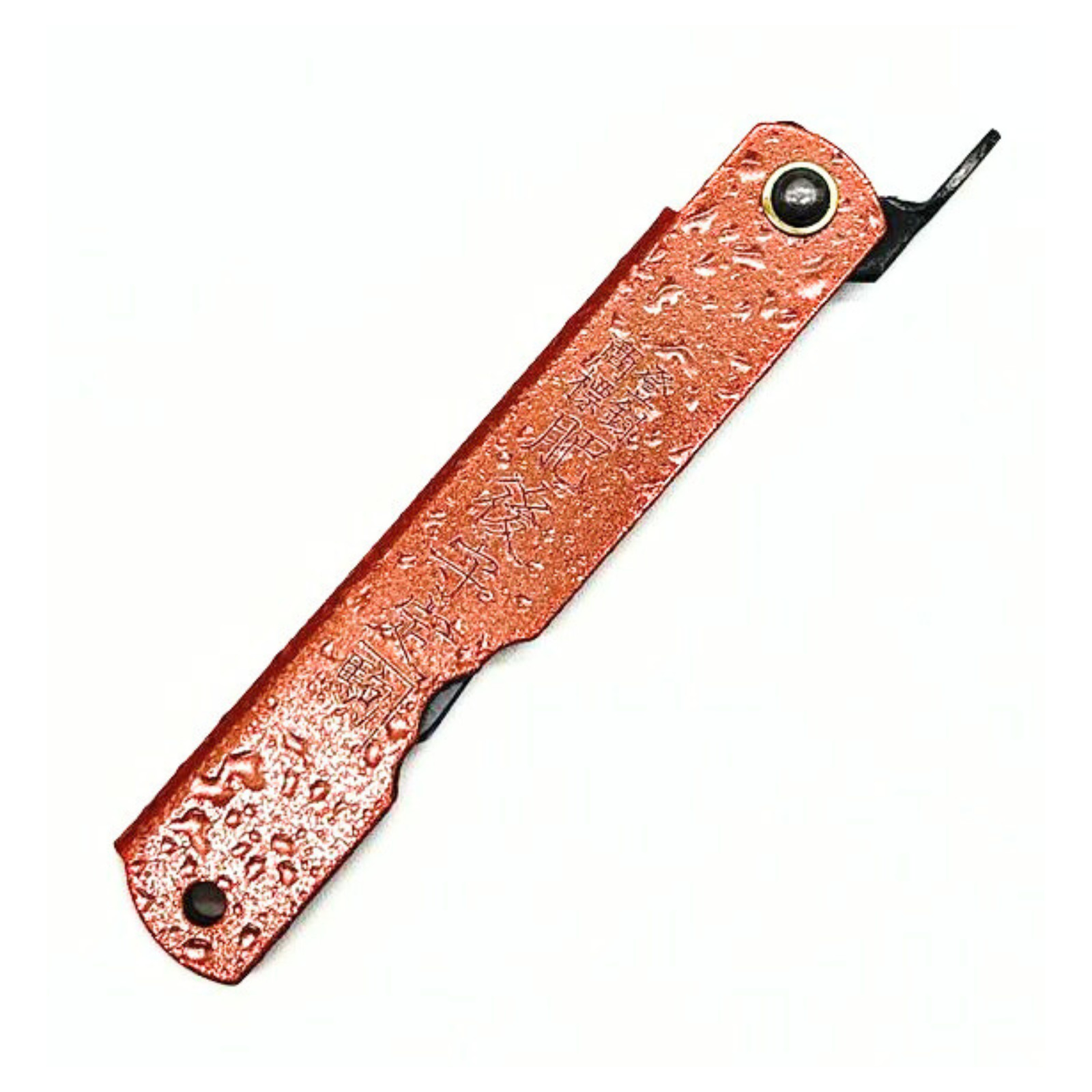 Higonokami Folding Knife, «Mizushibuki» Water splash 100mm, Pink – US Seller