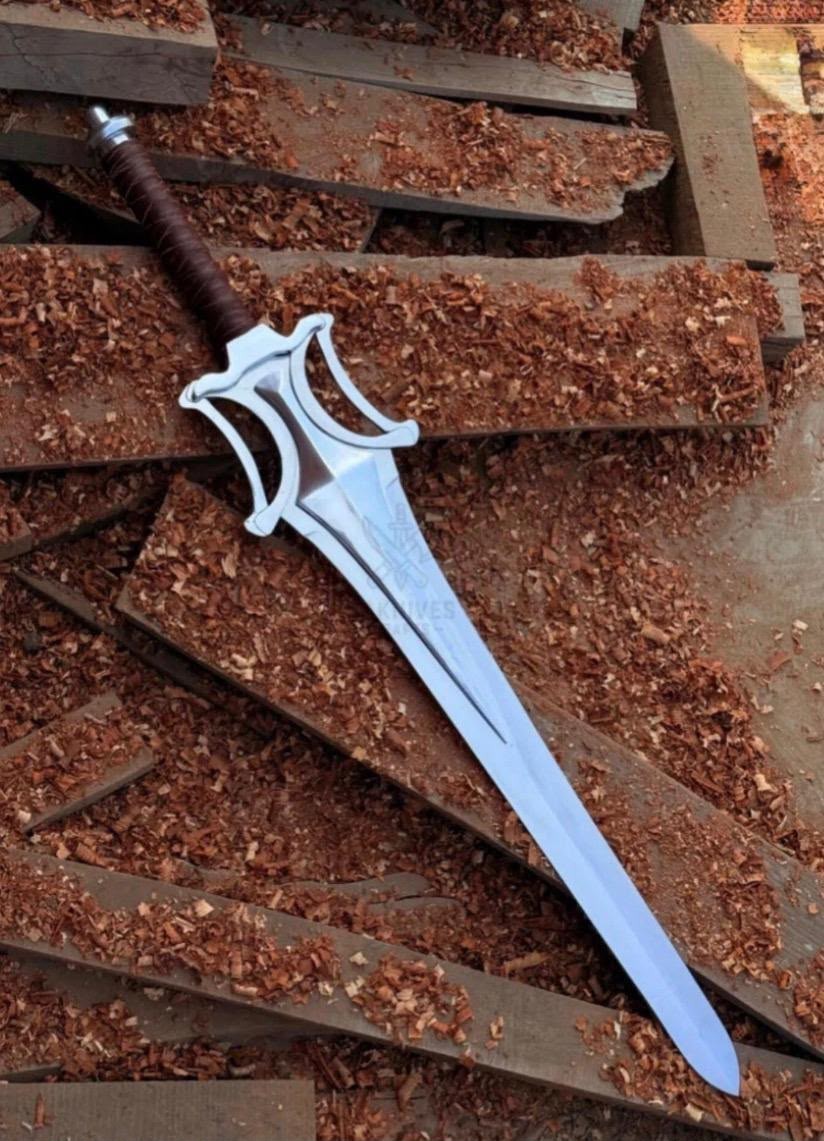 Master He-man Power Sword | Handmade Carbon Steel Blade | Hunting Camping Sword