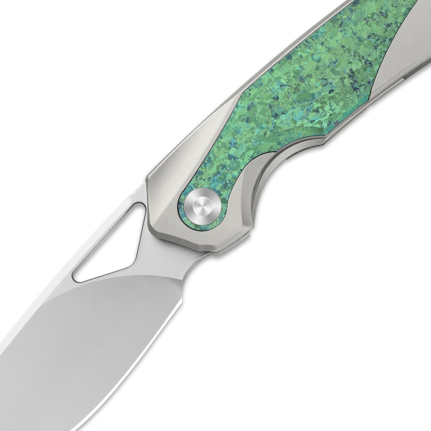 Kizer Topsail EDC Folding Pocket Knife M390 Blade Titanium Handle Ki3735A4