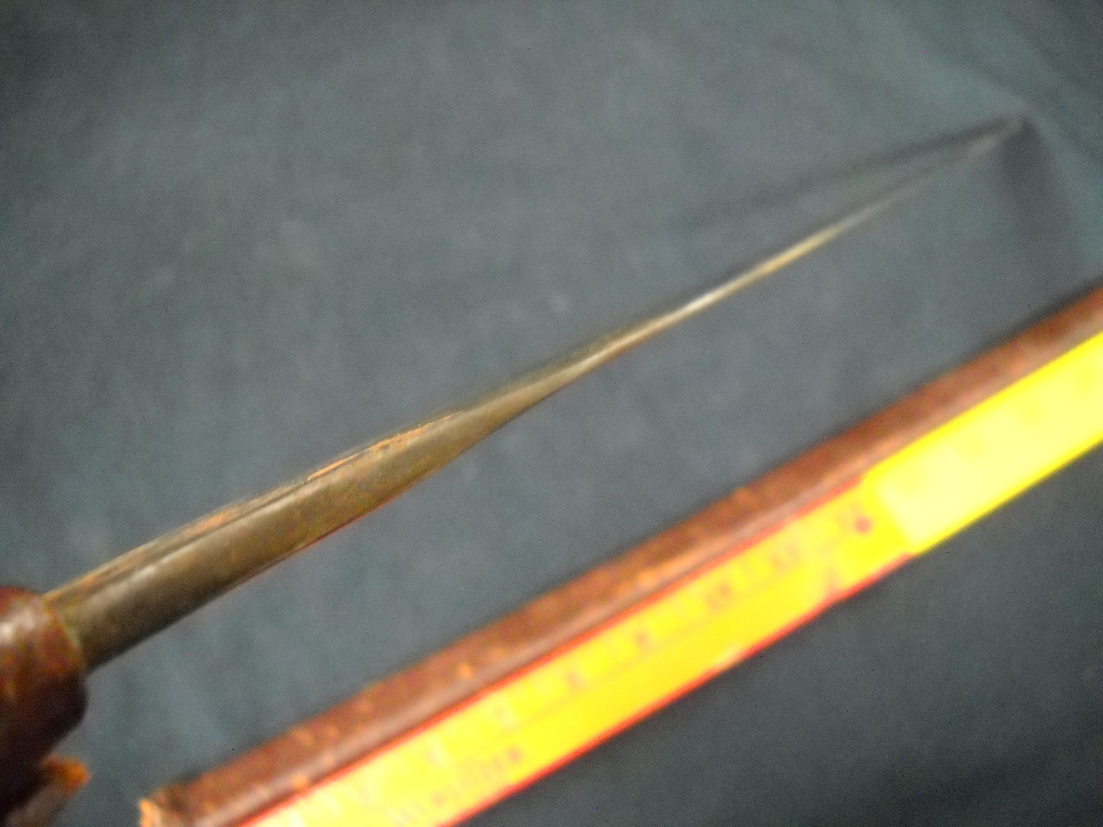 18th Century Small Short Sword Hand Forged Leather Wrapped High Carbon Steel