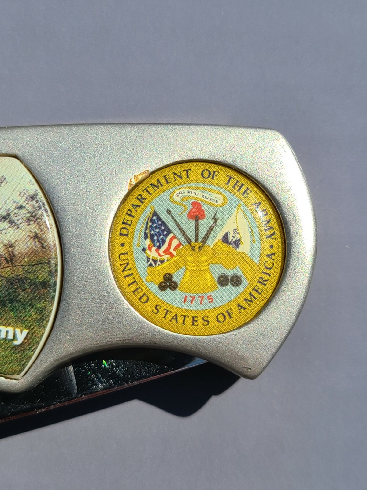 United States Army Stainless Steel Folding Pocket Knife