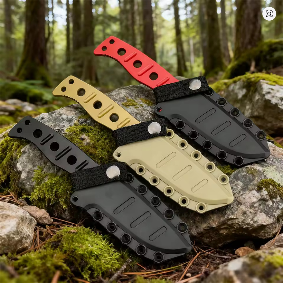 375 Fixed Blade Knife 4.37″ Blade w/ Kydex Sheath New