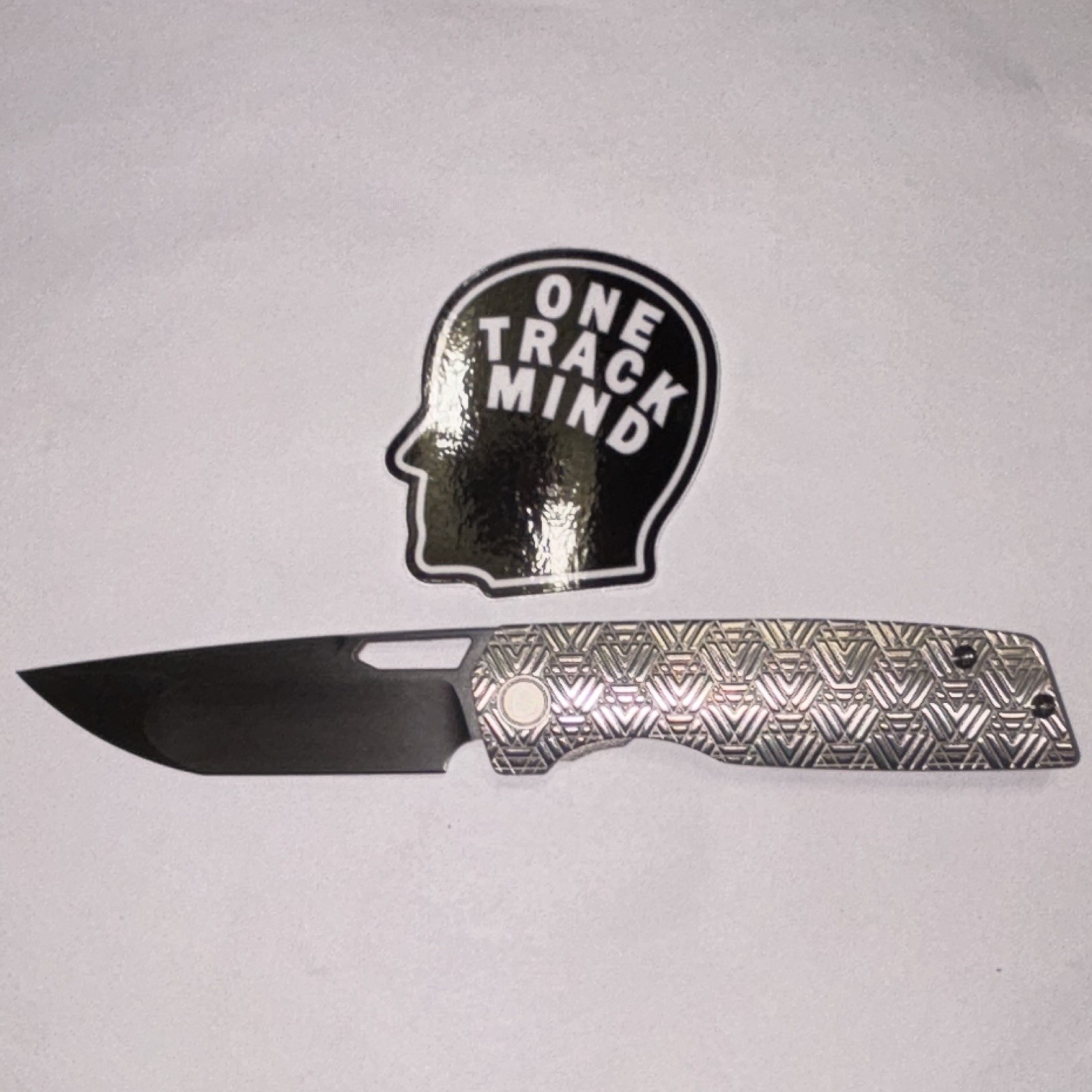 One Track Mind Zorn JT Titanium Handle S90V Tanto Inset Liner Lock Manual 2025