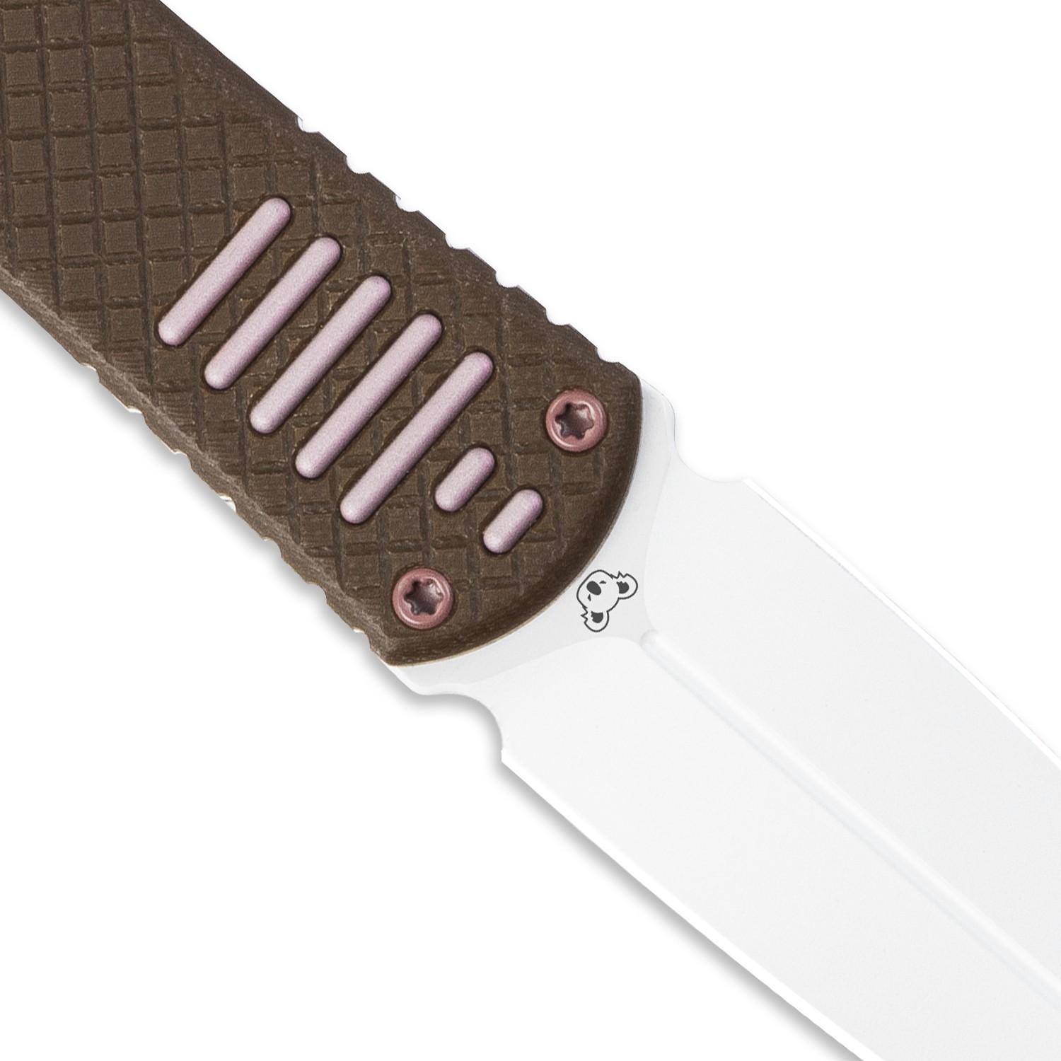 Kizer Hidden Agenda Fixed Knife AEB-L Blade G10 & Aluminum Handle+ Sheath 1083A4