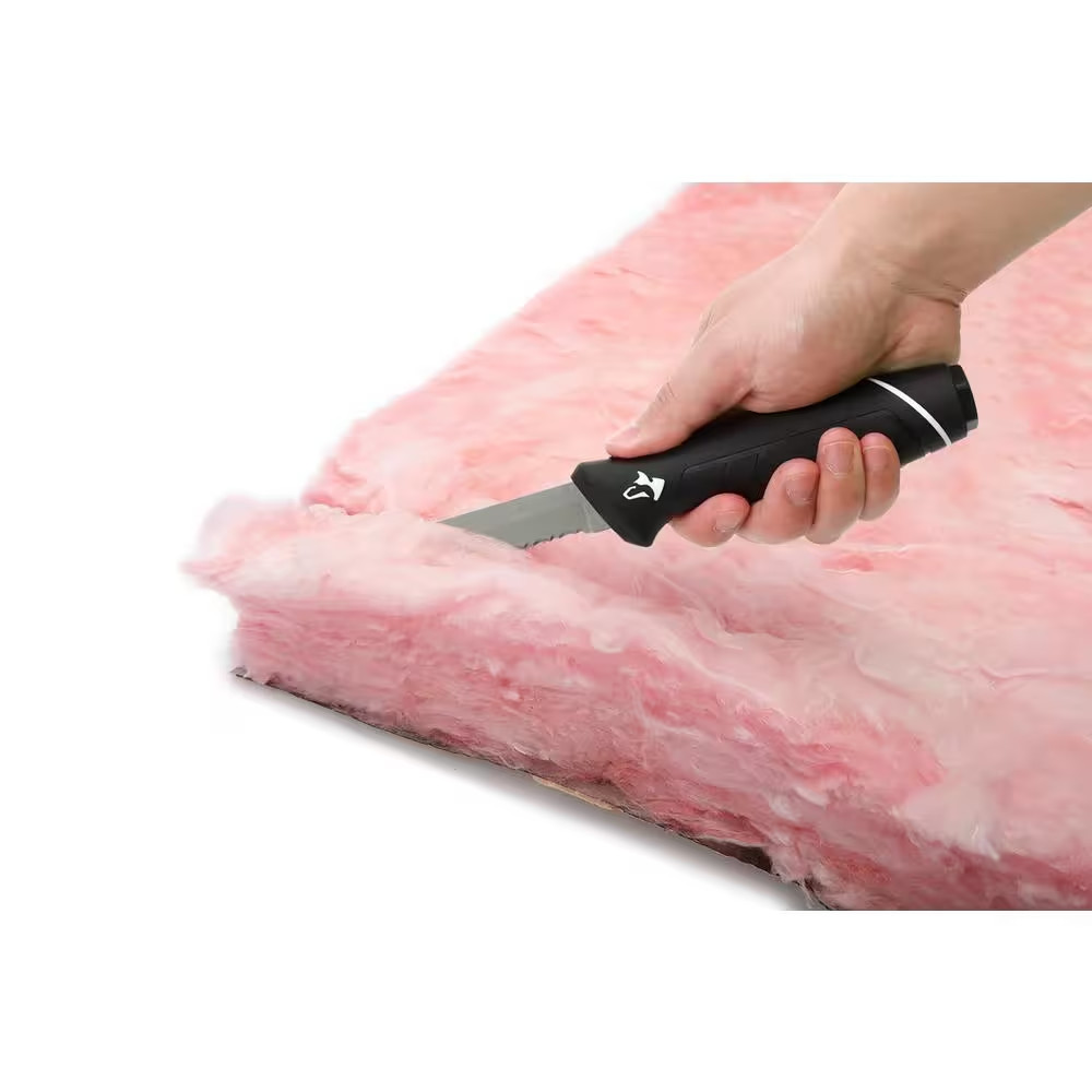 6 In. Insulation Knife with Plastic Plug and Sheath