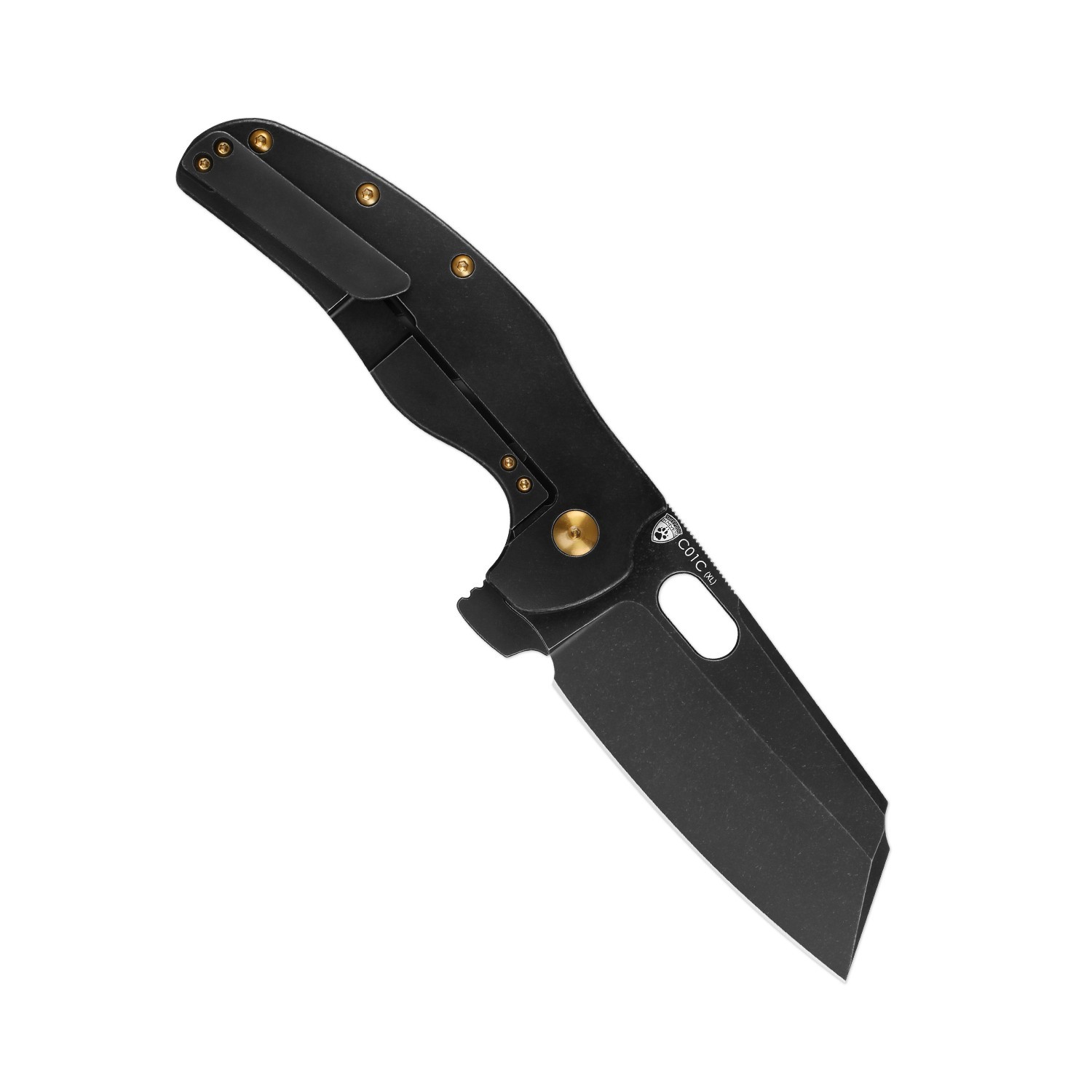 Kizer C01C XL EDC Folding Pocket Knife S35VN Blade Titanium Handle Ki5488A1