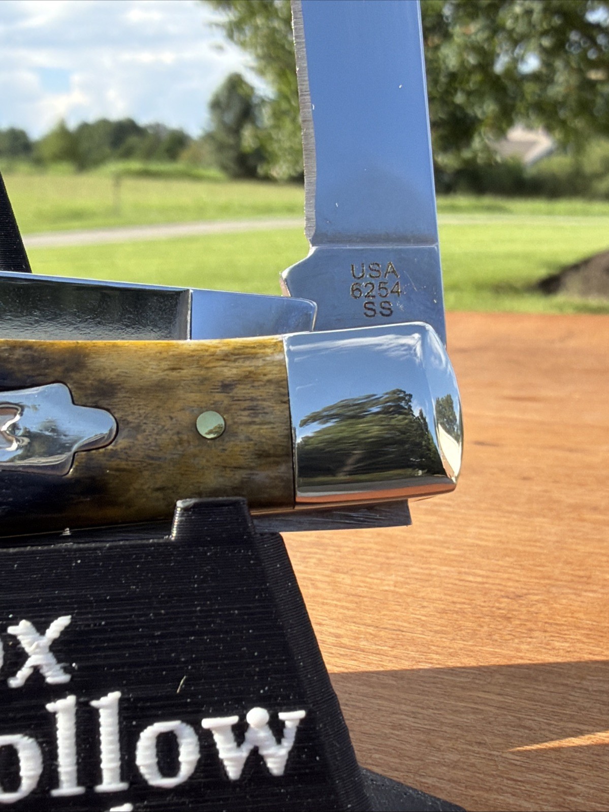 Case XX 2025 Olive Green Sawcut Bone 6254 SS Trapper Knife