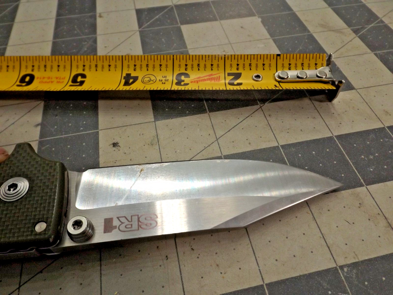 SR1 Cold Steel Folding Lockback Knife CPM-S35VN