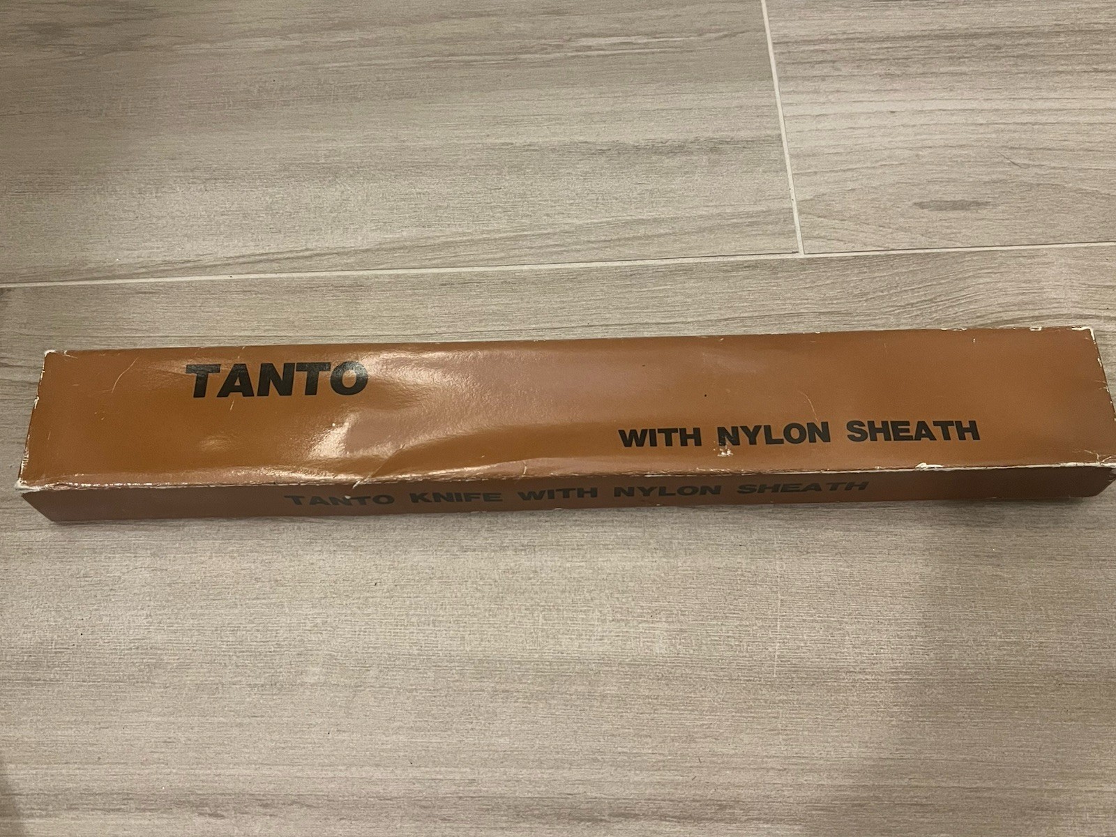 Large Tanto Knife MFG United In Original Box