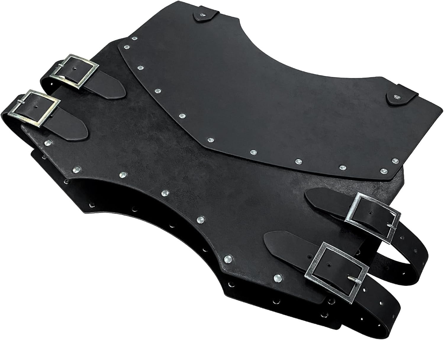 Medieval Faux Leather Chest Armor Body Armor for LARP Renaissance Cosplay