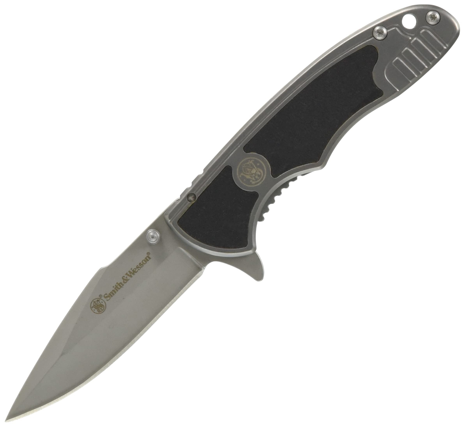 Smith & Wesson SW1100 6.3in S.S. Assisted Opening Knife with 2.75in Drop Point