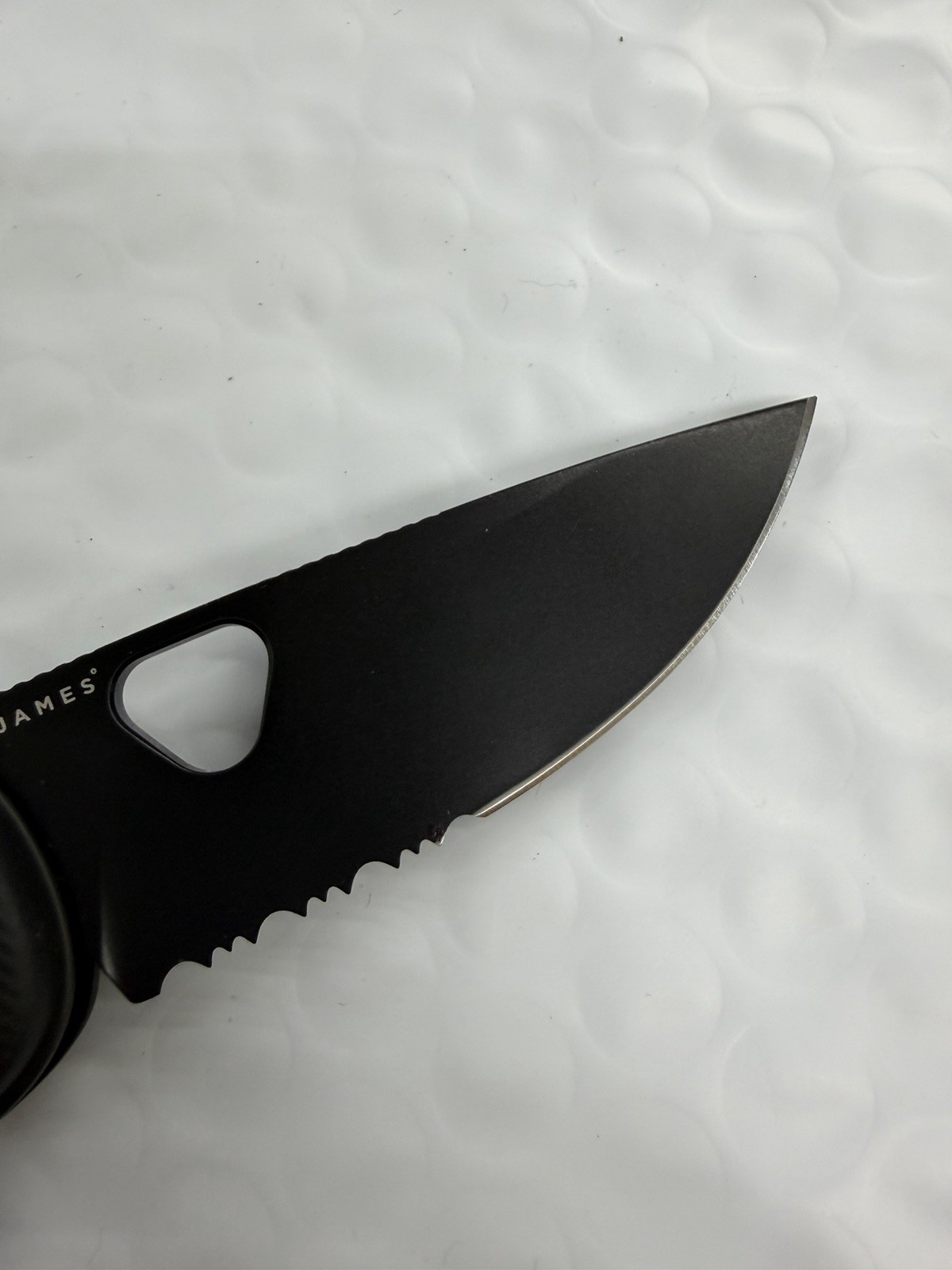 The James Brand Redstone Knife Black