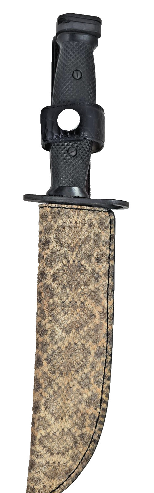 Auction for singingvaquero Ka-Bar Rattlesnake skin Sheath
