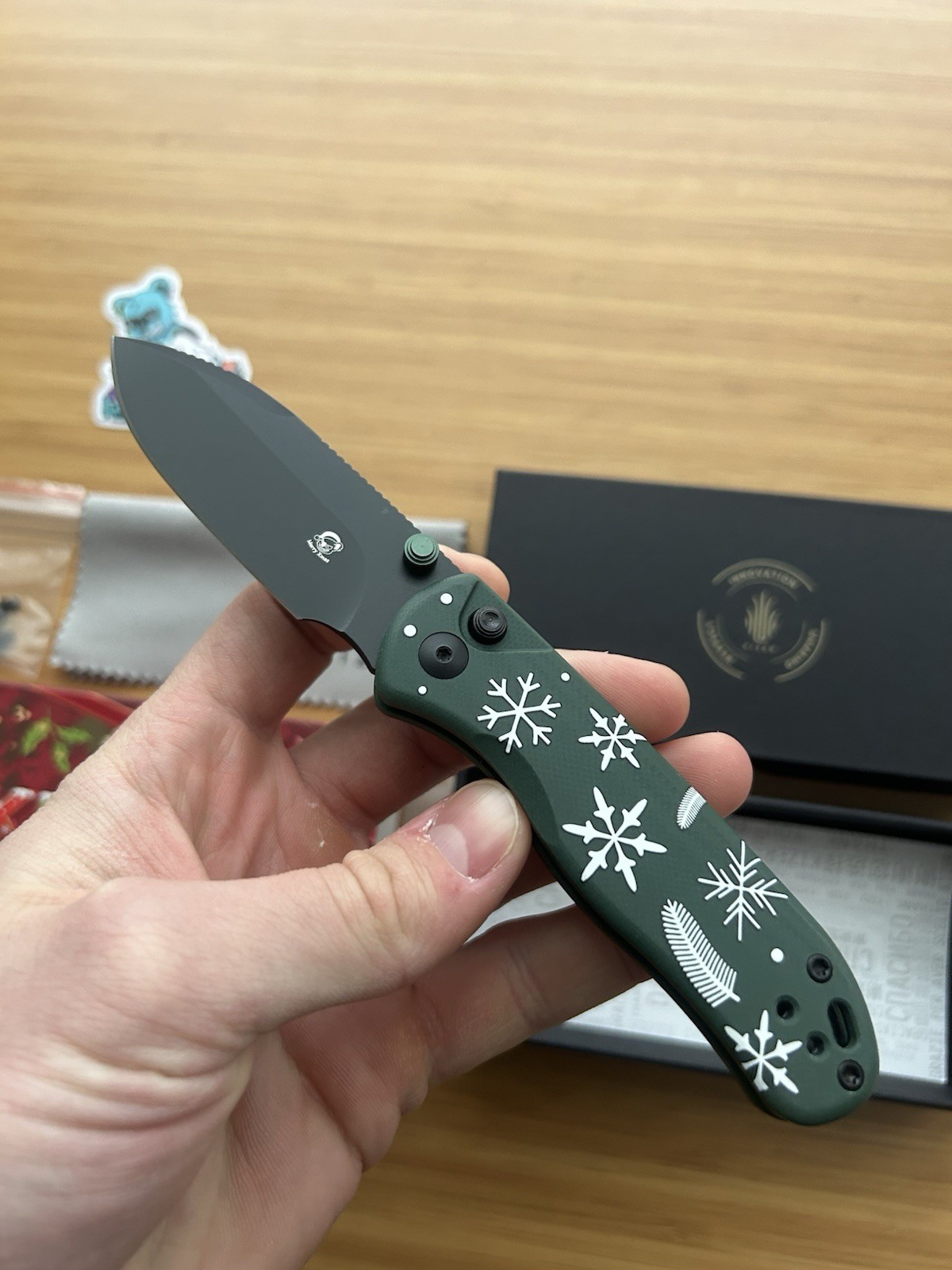 Kizer Limited Edition Christmas 2025 Drop Bear 2 V3619.2CDMC1 – Green – AEB-L