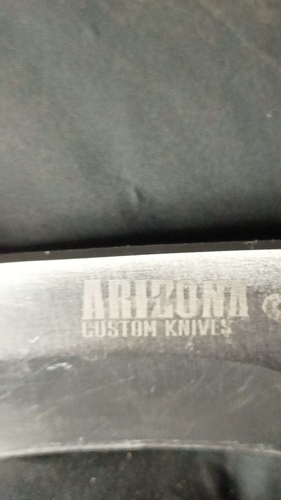 Anza Fixed Blade Bowie Knife 4.1-5in Clip Point Plain Edge Full Tang