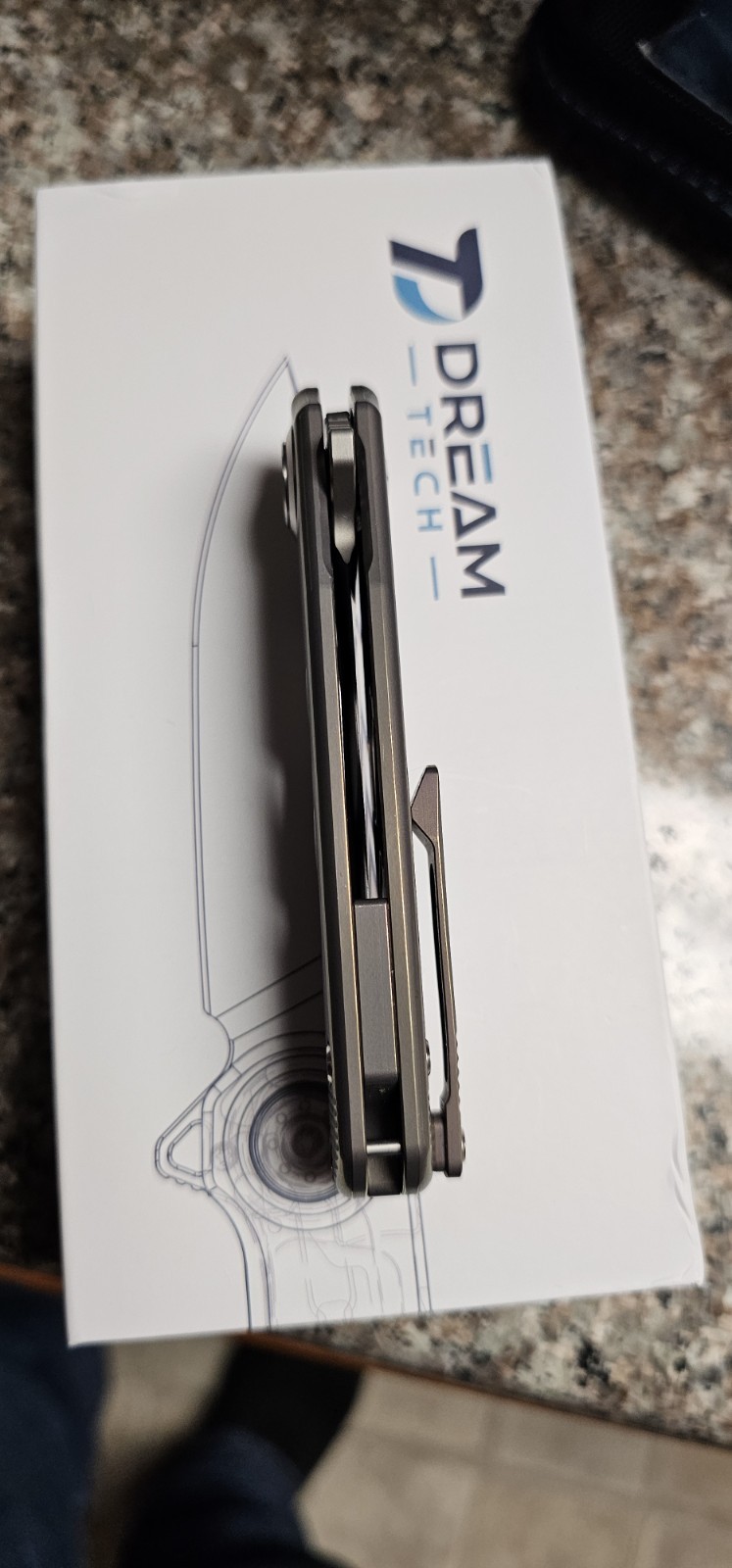 Dreamtech M390 Drop Point Bronze Titanium