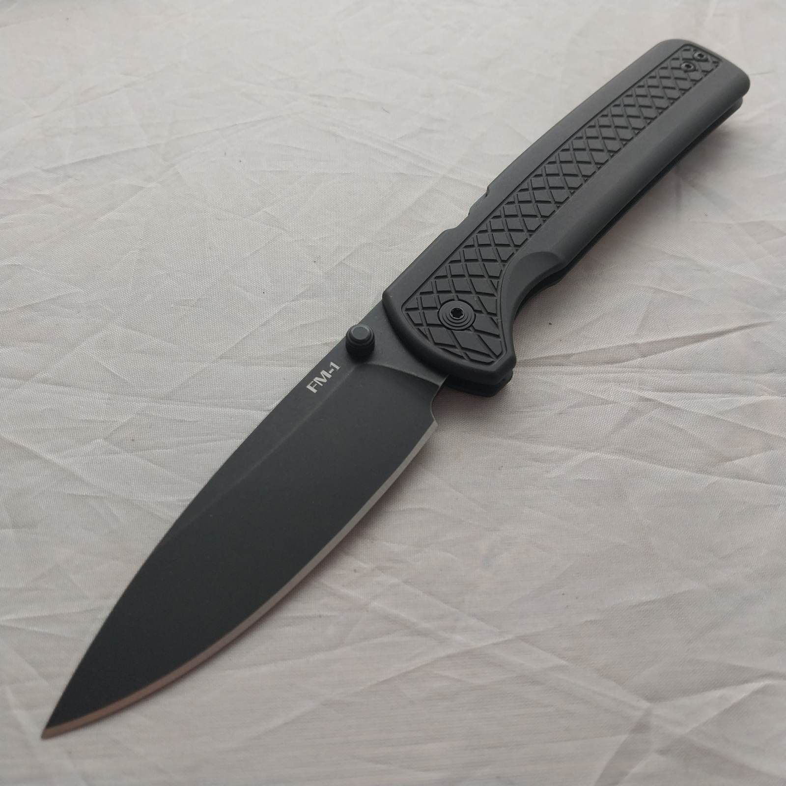 Cold Steel Full Metal Atlas Lock Black Titanium Folding S35VN Knife FL35FMABK
