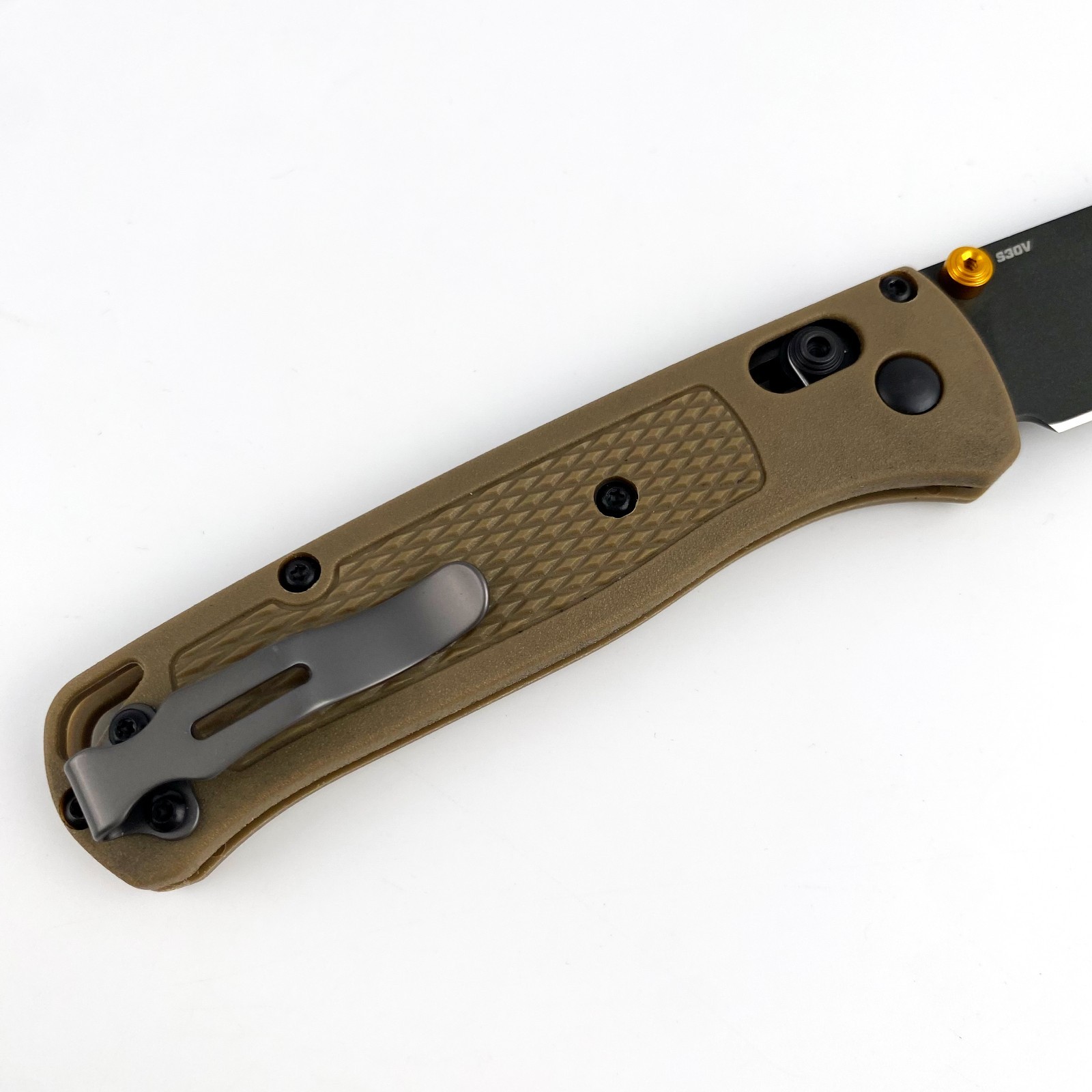 Benchmade 535GRY-1 Bugout Ranger Green Grivory Handle CPM-S30V Folding Knife