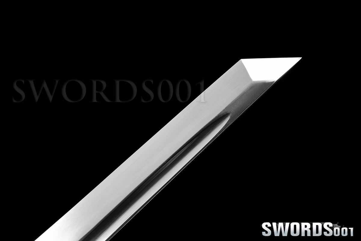 Japanese Samurai Sword Tanto Manganese Steel Self Defense Knife Rosewood Handle