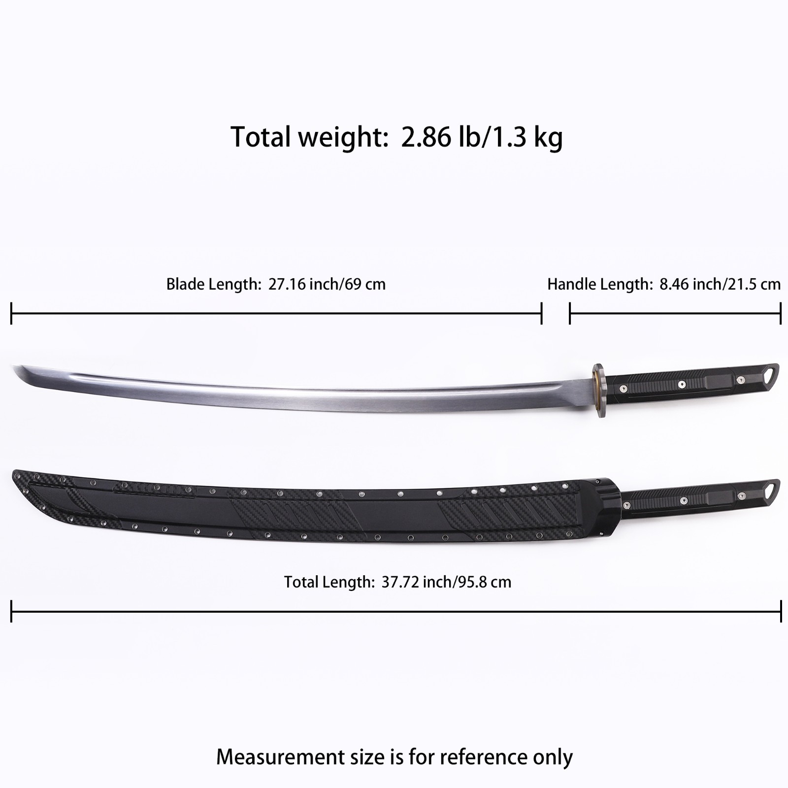 37.72 «Tactical Katana, Collectible Decorative Swords, Iaido Practice