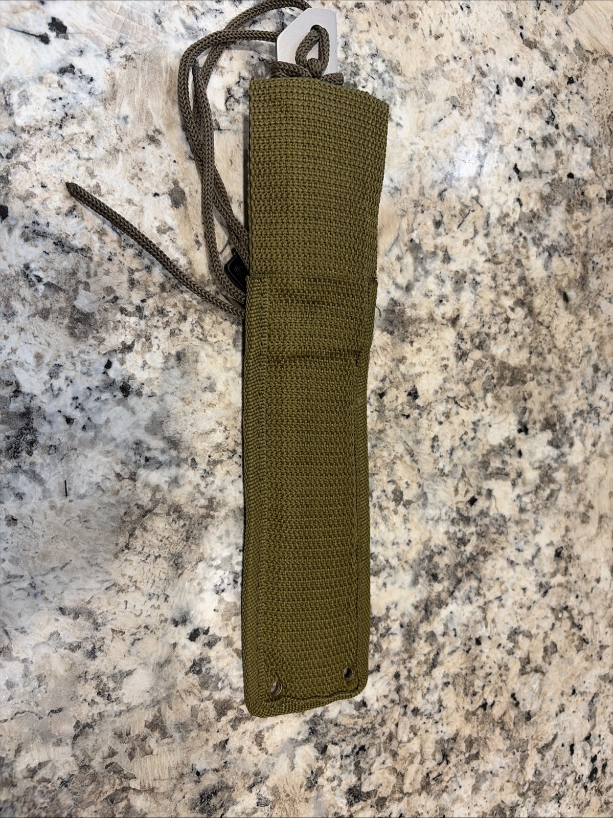 Arcane Tactical Survival Knife Green Sheath And Paracord Handle Flint China