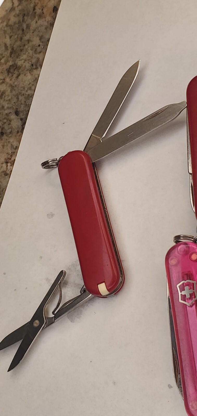 Victorinox Classic SD Mini Swiss Army Pocket Knife Assrtd Colors Pre-Owned 58mm
